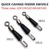 5 pcs Quick Change Feeder Swivels