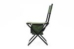 2-piece Folding Outdoor Chair with Storage Bag, Portable Chair for indoor, Outdoor Camping, Picnics and Fishing, Green