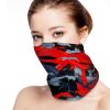 6 Pcs Summer Neck Gaiter UV Sunscreen Protection Face Mask Scarf Breathable Cooling Shield Coverings For Fishing, Cycling, Hiking, or Running