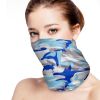 6 Pcs Summer Neck Gaiter UV Sunscreen Protection Face Mask Scarf Breathable Cooling Shield Coverings For Fishing, Cycling, Hiking, or Running