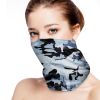 6 Pcs Summer Neck Gaiter UV Sunscreen Protection Face Mask Scarf Breathable Cooling Shield Coverings For Fishing, Cycling, Hiking, or Running