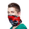 6 Pcs Summer Neck Gaiter UV Sunscreen Protection Face Mask Scarf Breathable Cooling Shield Coverings For Fishing, Cycling, Hiking, or Running