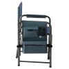 2-piece Padded Folding Outdoor Chair with Storage Pockets, Lightweight Oversized Directors Chair for indoor, Outdoor Camping, Picnics and Fishing