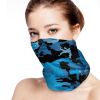 6 Pcs Summer Neck Gaiter UV Sunscreen Protection Face Mask Scarf Breathable Cooling Shield Coverings For Fishing, Cycling, Hiking, or Running