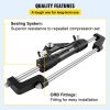 VEVOR Hydraulic Steering Cylinder 300HP, Hydraulic Steering, Front Mount, Hydraulic Outboard Steering Cylinder for Marine Boat Steering System