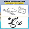 VEVOR Hydraulic Boat Steering Kit 300HP, Hydraulic Steering Kit Helm Pump