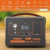 Portable Power Station 568Wh/600W Wireless Charger