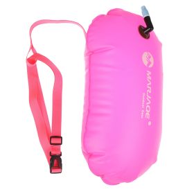 Inflatable Swim Buoy; Swim Float Bag/Airbag/tow Float/buoyancy (Color: Red)