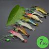 3pcs / 7pcs Shrimp Lure Fishing Lures Artificial Bait