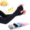 2 Sun UV Protection Ice Cool Sleeves Sport Arm Sleeves Unisex Cycling Running Fishing Climbing Arm Cover Hide Tattoos