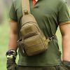 Shoulder Bag; Trekking Chest Sling Bag; Nylon Backpack For "Fishing", Hiking, Outdoor, Hunting, or Camping