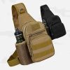 Shoulder Bag; Trekking Chest Sling Bag; Nylon Backpack For "Fishing", Hiking, Outdoor, Hunting, or Camping