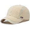 Quick-drying Mesh Baseball Cap - Breathable Sun Hat for Men - Outdoor Fishing & Summer Activities