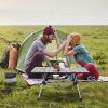 Adjustable Heavy-Duty Outdoor Folding Camping Table