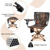 360° Swivel Hunting Chair Portable Foldable Hunting Chair with Mesh Cup Holder and Storage Pockets